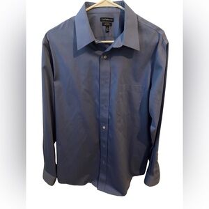 Men's Croft & Barrow Blue Dress Shirt